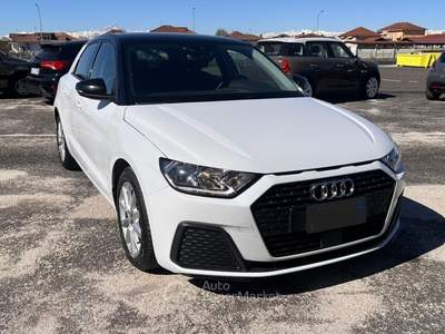 Audi A1 SPORTBACK 30 TFSI Advanced NEOPATENTATI DISTRIBUZIONE NUOVA UNICO PROPRIETARIO Bianco usata Carmagnola