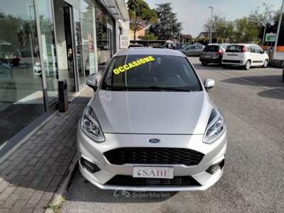 Ford Fiesta 1.0 Ecoboost Hybrid 125 CV 5 porte ST-Line Argento usata BAGNARIA ARSA