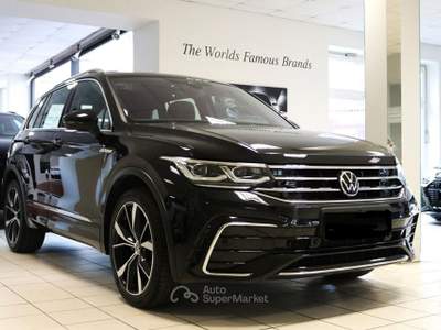 Volkswagen Tiguan 2021 Volkswagen Tiguan R-Line 1.5 TSI Pano HUD Matrix Led Nero usata Lovere
