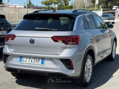 Volkswagen T-Roc 1.0 TSI R-Line OK NEOPATENTATI Argento usata Fiumicino
