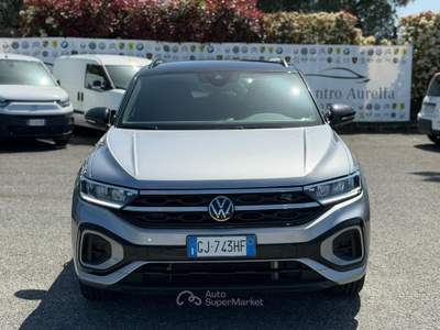 Volkswagen T-Roc 1.0 TSI R-Line OK NEOPATENTATI Argento usata Fiumicino