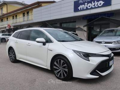 Toyota Corolla Corolla Touring Sports 1.8h Style cvt Bianco usata Ponte di Piave