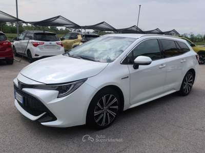 Toyota Corolla Corolla Touring Sports 1.8h Style cvt Bianco usata Ponte di Piave