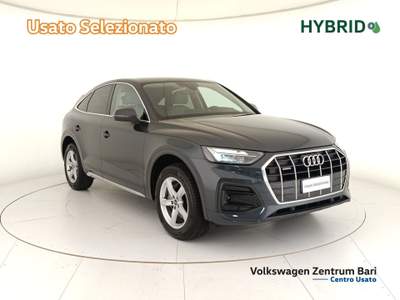 Audi Q5 sportback 40 2.0 tdi mhev 12v business advanced quattro s-tronic Grigio usata Bari