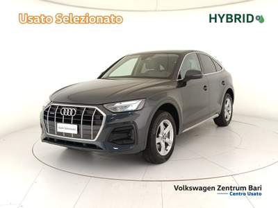 Audi Q5 sportback 40 2.0 tdi mhev 12v business advanced quattro s-tronic Grigio usata Bari
