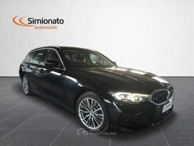 BMW Serie 3 318d d 48V Touring Nero usata Resana