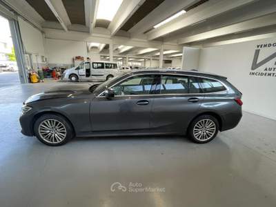 BMW Serie 3 320d D 48V XDRIVE 190CV TOURING Grigio usata Megliadino San Vitale
