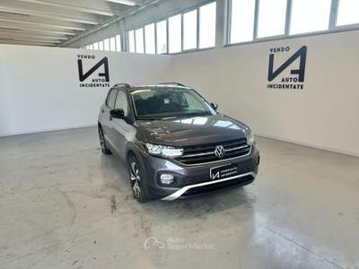 Volkswagen T-Cross 1.0 TSI STYLE BMT Grigio usata Megliadino San Vitale