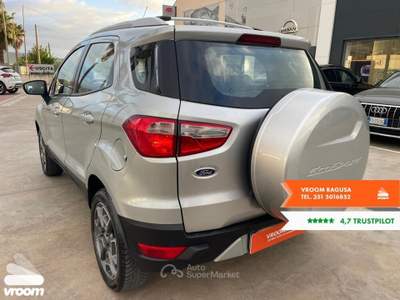 Ford EcoSport 1.5 TDCi 90 CV Titanium Grigio usata Comiso