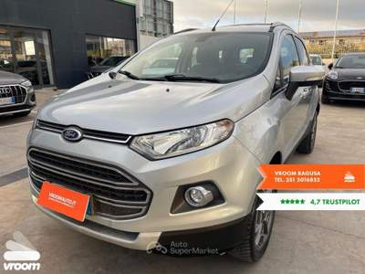 Ford EcoSport 1.5 TDCi 90 CV Titanium Grigio usata Comiso