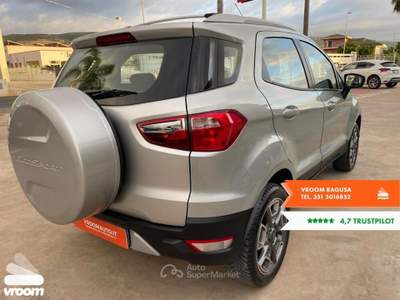 Ford EcoSport 1.5 TDCi 90 CV Titanium Grigio usata Comiso