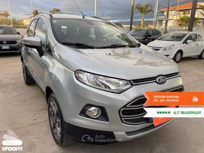 Ford EcoSport 1.5 TDCi 90 CV Titanium Grigio usata Comiso