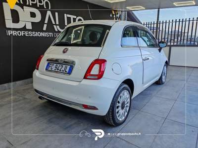 Fiat 500 1.2 Lounge 69cv dualogic Bianco usata Marano di Napoli