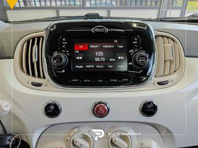 Fiat 500 1.2 Lounge 69cv dualogic Bianco usata Marano di Napoli