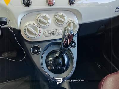Fiat 500 1.2 Lounge 69cv dualogic Bianco usata Marano di Napoli
