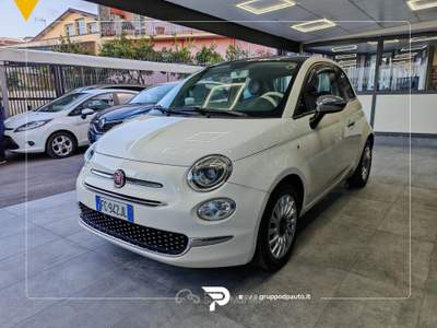 Fiat 500 1.2 Lounge 69cv dualogic Bianco usata Marano di Napoli