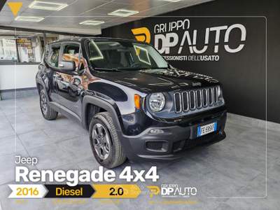 Jeep Renegade 2.0 mjt Sport 4wd 120cv Nero usata Marano di Napoli
