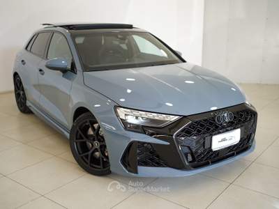 Audi RS 3 SPB TFSI quattro S tronic + Tetto apribile Grigio usata Pozzuoli
