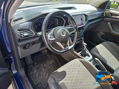 Volkswagen T-Cross 1.6 tdi Advanced 95cv dsg Blu/Azzurro usata Civitanova Marche
