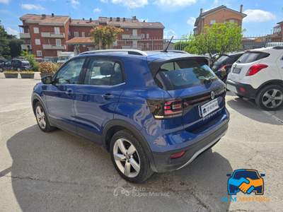Volkswagen T-Cross 1.6 tdi Advanced 95cv dsg Blu/Azzurro usata Civitanova Marche
