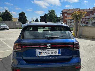 Volkswagen T-Cross 1.6 tdi Advanced 95cv dsg Blu/Azzurro usata Civitanova Marche