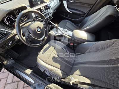 BMW Serie 1 116d BMW 116d 5p. Business Nero usata Gallarate