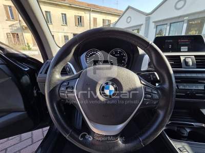 BMW Serie 1 116d BMW 116d 5p. Business Nero usata Gallarate