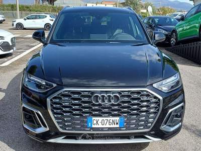 Audi Q5 Q5 I Sportback 2021 Sportback 40 2.0 tdi mhev 12V S line quattro s-tronic Nero usata Velletri