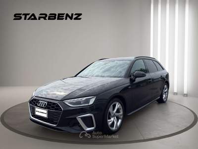 Audi A4 A4 V Avant 35 2.0 tdi mhev S Line edition 163cv s-tronic- !!!PROMOSTAR!!! Nero usata Torbole Casaglia