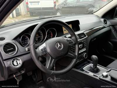 Mercedes-Benz Classe C C 200 CDI S.W. Avantgarde Nero usata San Michele Salentino