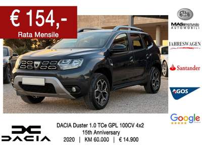 Dacia Duster 1.0 TCe GPL 100CV 4x2 Prestige DP Grigio usata Casarano