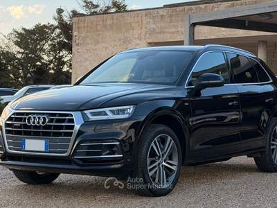 Audi Q5 Q5 2.0 TDI 190CV qu. S tr. S line plus Nero usata Casarano