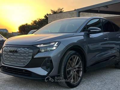 Audi Q4 Q4 SPB 35 e-tron S line edition Grigio usata Casarano