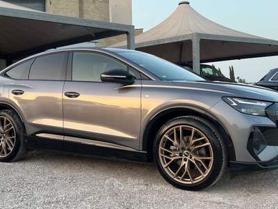 Audi Q4 Q4 SPB 35 e-tron S line edition Grigio usata Casarano