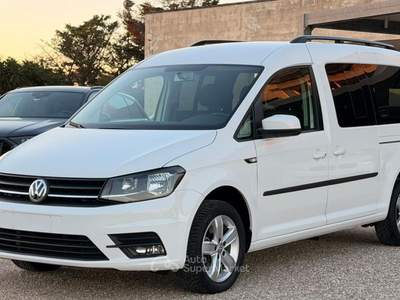 Volkswagen Caddy 2.0 TDI 102CV DSG Plus Adv. Maxi Bianco usata Casarano