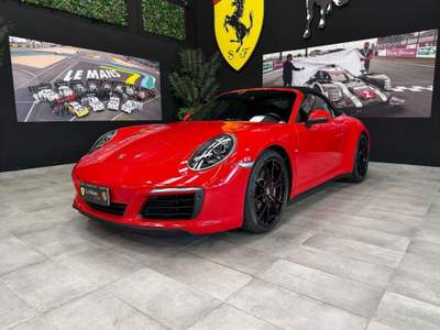 Porsche 911 991.2 Cabrio 3.0 Carrera 4S auto Rosso usata Lesmo
