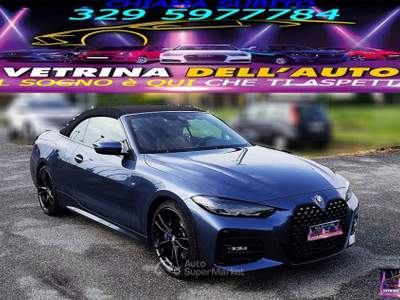 BMW Serie 4 430i 430i Cabrio Msport Blu/Azzurro usata Ozzero