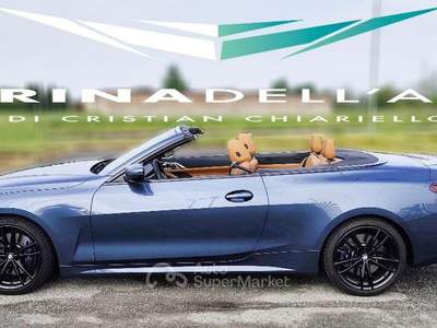 BMW Serie 4 430i 430i Cabrio Msport Blu/Azzurro usata Ozzero