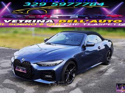 BMW Serie 4 430i 430i Cabrio Msport Blu/Azzurro usata Ozzero