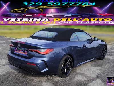BMW Serie 4 430i 430i Cabrio Msport Blu/Azzurro usata Ozzero