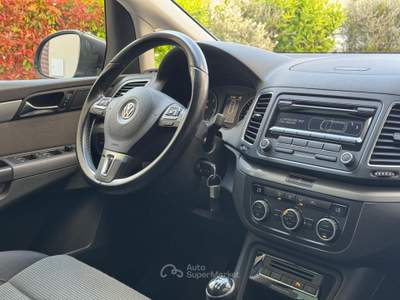 Volkswagen Sharan Comfortline BlueMotion Technology 140 cv 7 posti Marrone usata SANTERAMO IN COLLE