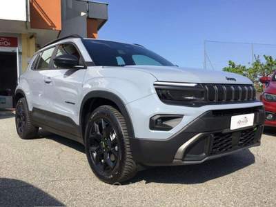 Jeep Avenger 1.2 DCT 145cv MHEV 4xe Upland Grigio usata San Maurizio Canavese