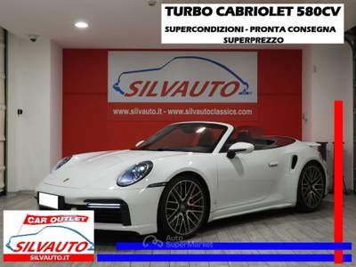 Porsche 911 992 TURBO CABRIOLET - DISPONIBILITA’ IMMEDIATA – PRONTA CONSEGNA (2021) Bianco usata Grumello del Monte