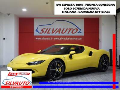 Ferrari 296 GTB - UFFICIALE ITALIA – 907KM DA NUOVA - UNICOPROPRIETARIO – PRONTA CONSEGNA – IVA ESPOSTA 100% (2025) Giallo usata Grumello del Monte