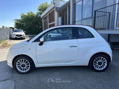 Fiat 500C 1.3 mjt 16v Lounge 95cv Bianco usata Ravenna