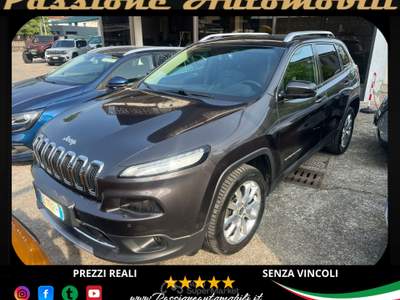 Jeep Cherokee Cherokee V 2.2 mjt II Limited 4wd active drive I 200cv auto Nero usata Caravaggio