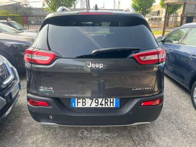 Jeep Cherokee Cherokee V 2.2 mjt II Limited 4wd active drive I 200cv auto Nero usata Caravaggio