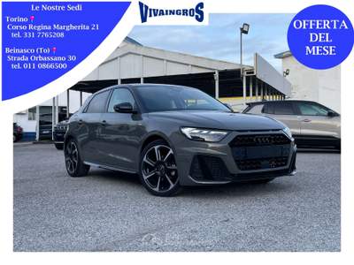Audi A1 SPB 30 1.0 TFSI 116CV S-Tronic Adrenalin Black Ed. Grigio usata TORINO
