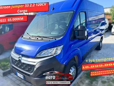 Citroen Jumper 33 2.2 120CV Cargo Iva Compresa Blu/Azzurro usata Prato Citroen Jumper 33 2.2 120CV Cargo Iva Compresa Blu/Azzurro usata Prato