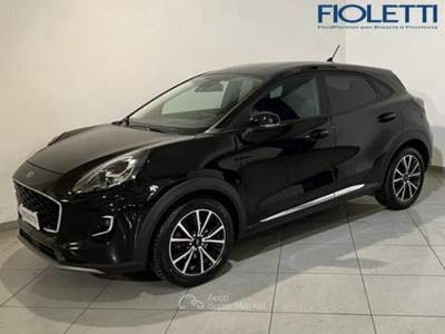 Ford Puma 1.0 ECOBOOST HYBRID 125 CV S&S TITANIUM Nero usata Manerbio